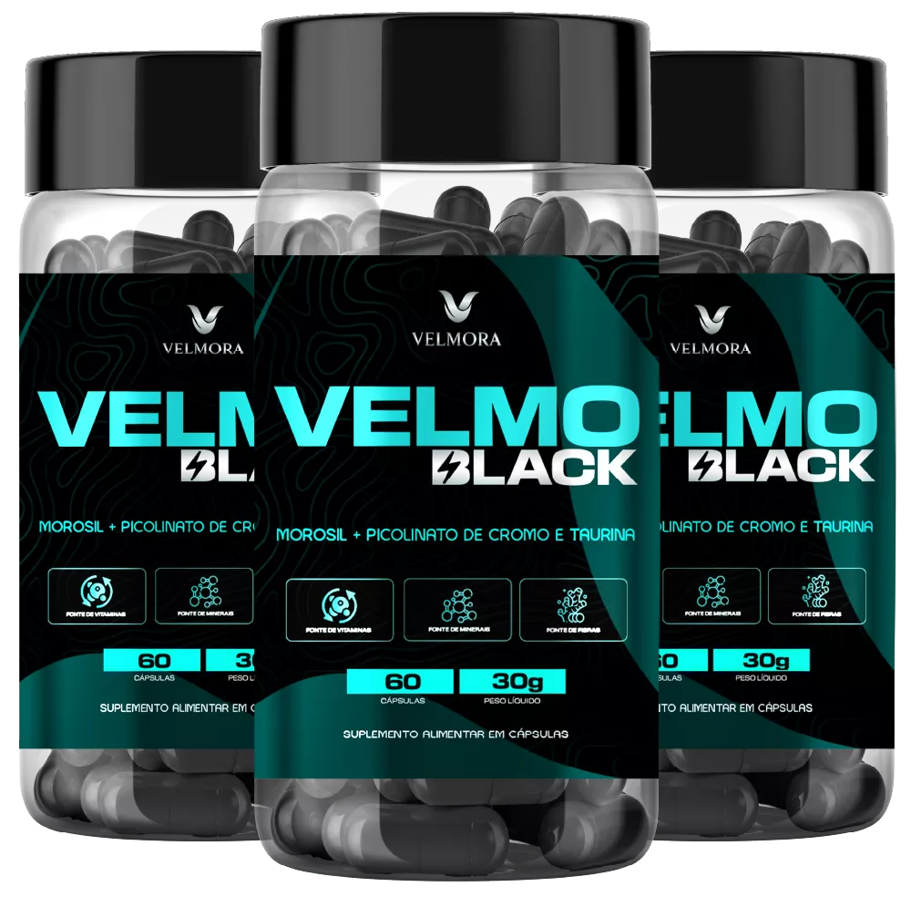 Velmo Black - 3 Meses