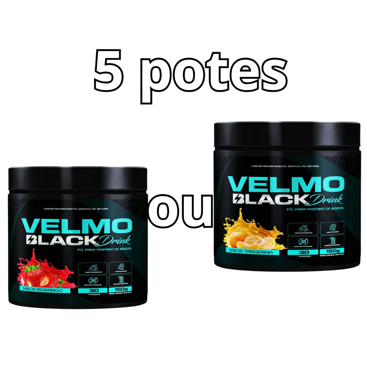 Velmo Black Drink 5 Meses
